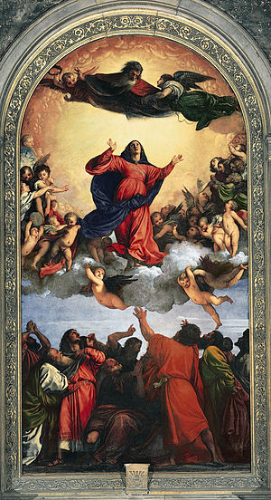 Titian, The Assumption of the virgin,